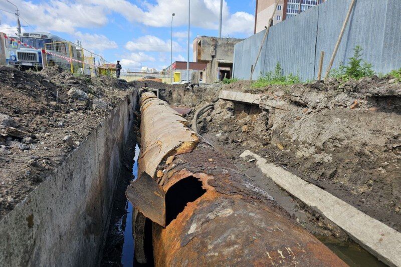 КГК: тепломагистрали в Заозерном требуют капремонта