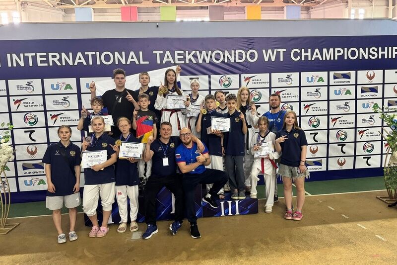 Юные зауральские тхэквондисты завоевали награды международного турнира