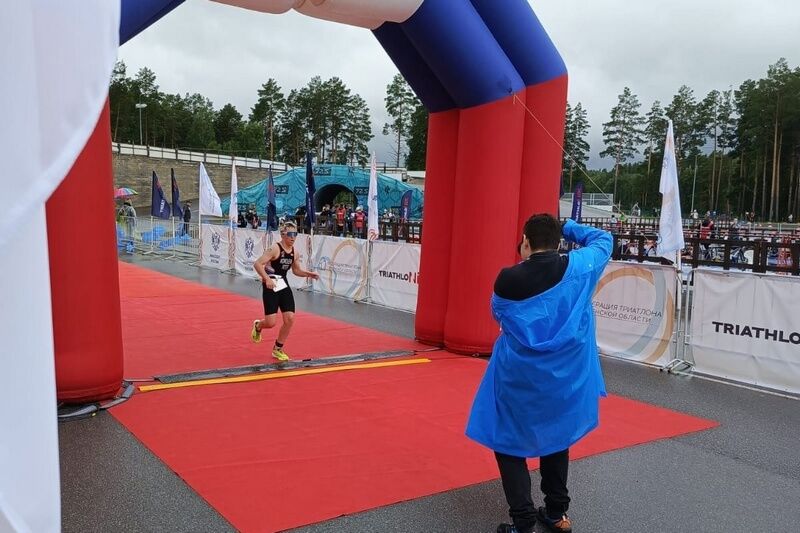 Курганская спортсменка успешно выступила на чемпионате страны по триатлону