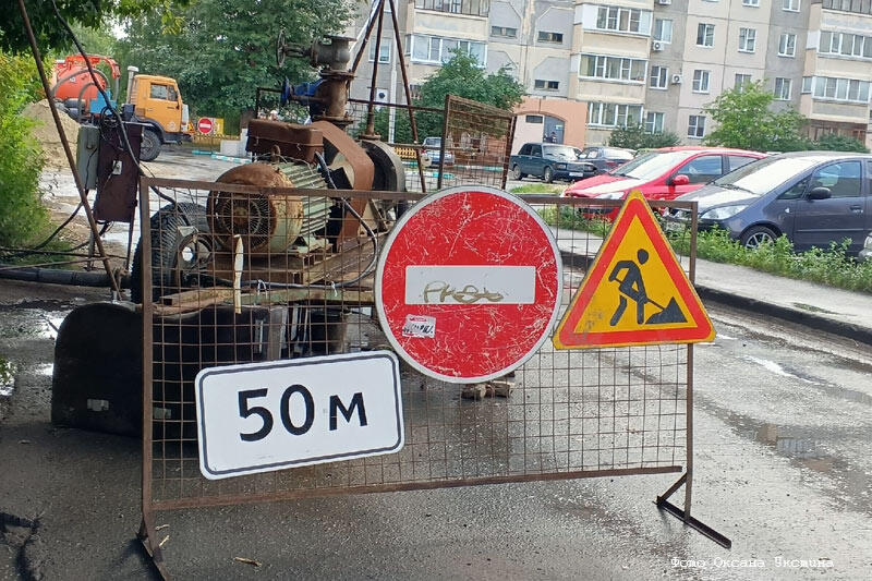 В Кургане до конца месяца закроют два участка улиц в районе Центрального стадиона