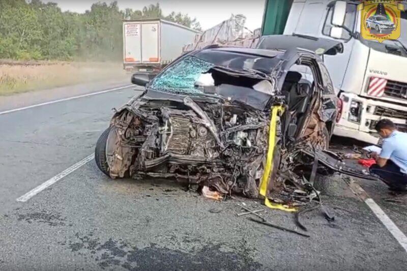 В ДТП на трассе «Иртыш» в Курганской области погибли два человека