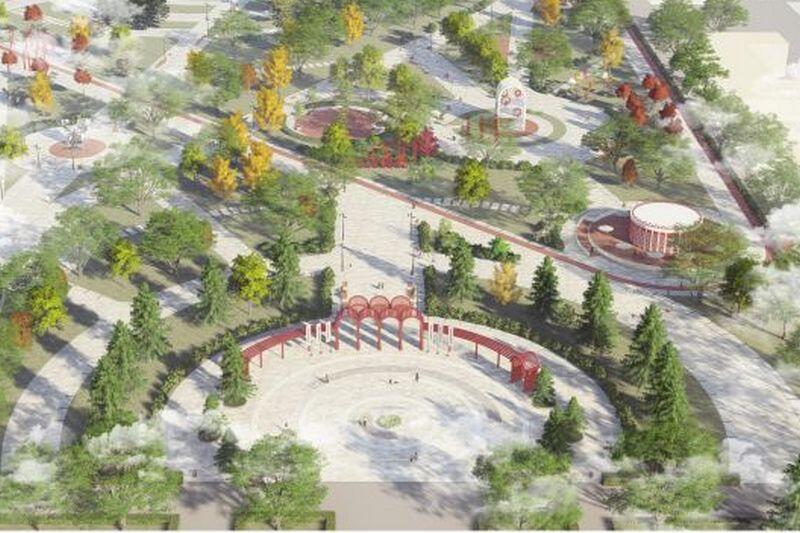 Курганцы помогли Краснодону победить в федеральном конкурсе проектов
				благоустройства