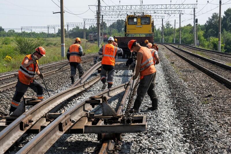 В Курганской области обновили почти 100 км железнодорожных путей