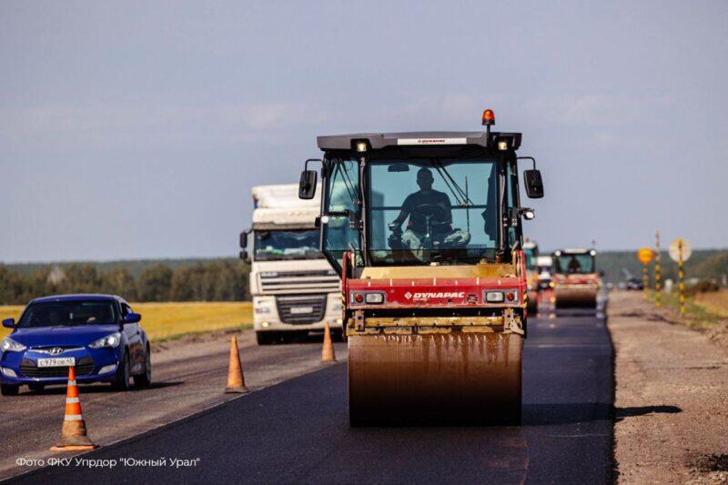 Трассы в Курганской области ремонтируют с опережением