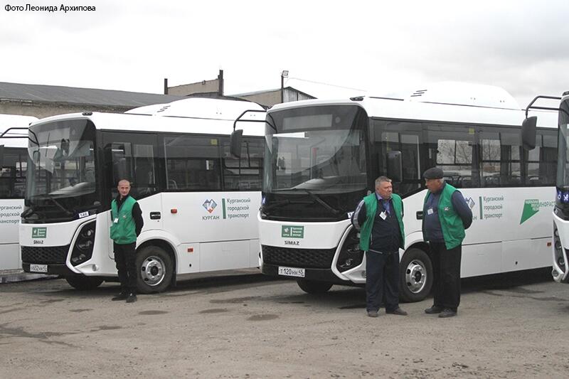 На улицы Кургана выйдут семь новых автобусов