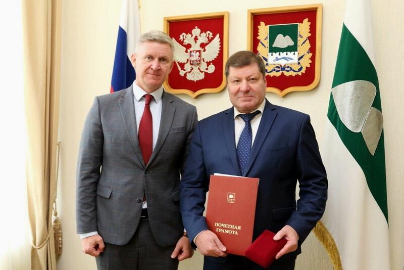 Гендиректор «Газпром межрегионгаз Курган» получил награду областной Думы