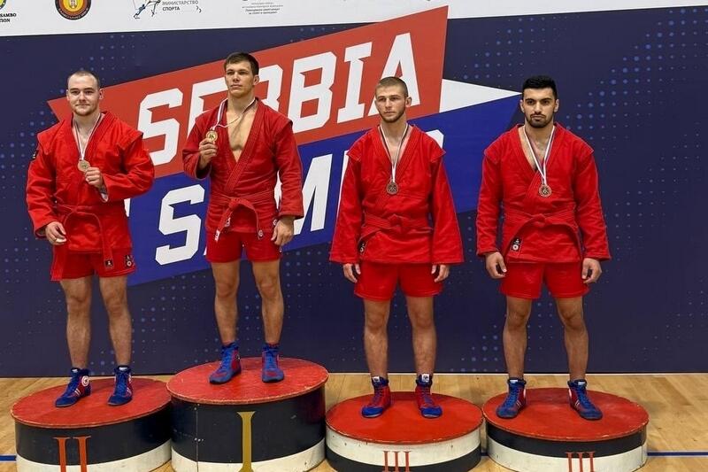 Шадринский самбист завоевал медаль в Сербии