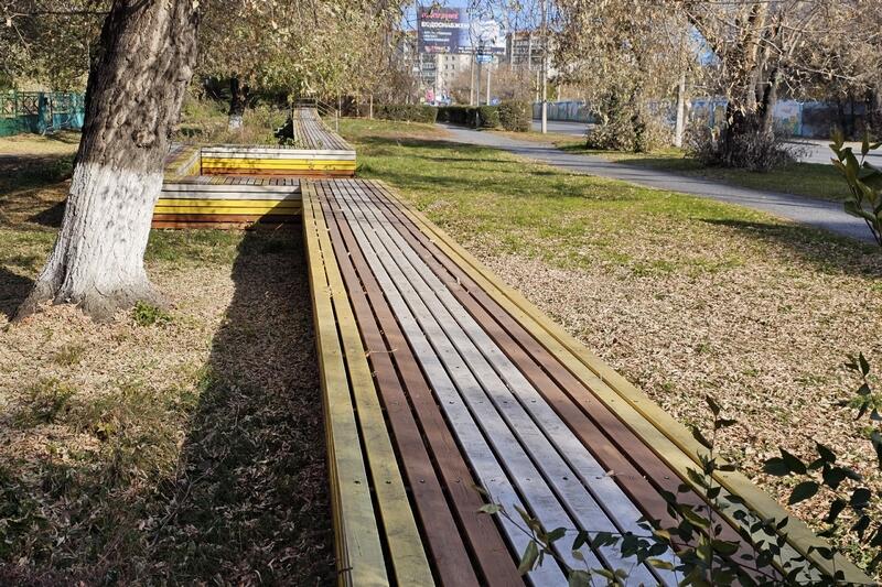 В Кургане установили декоративные короба для маскировки теплосетей