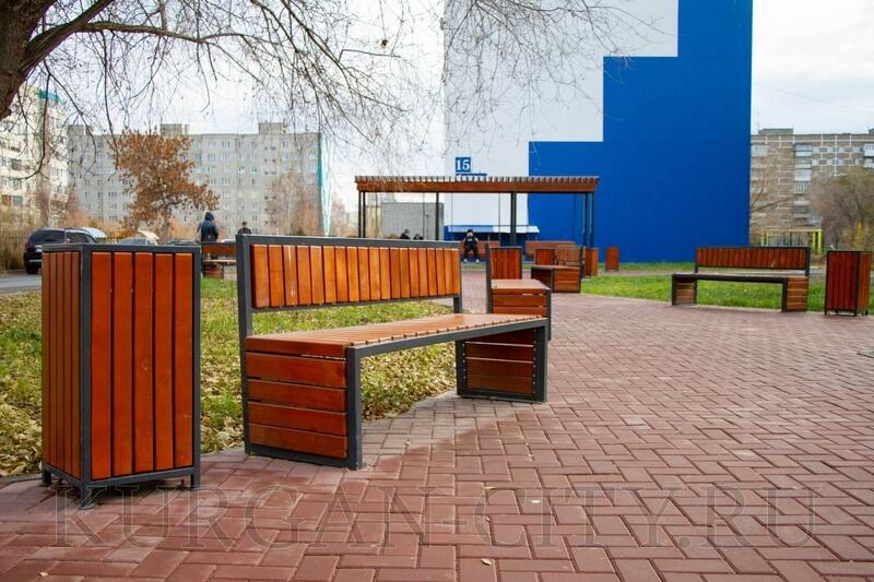 В Заозёрном благоустроили ещё одну общественную территорию