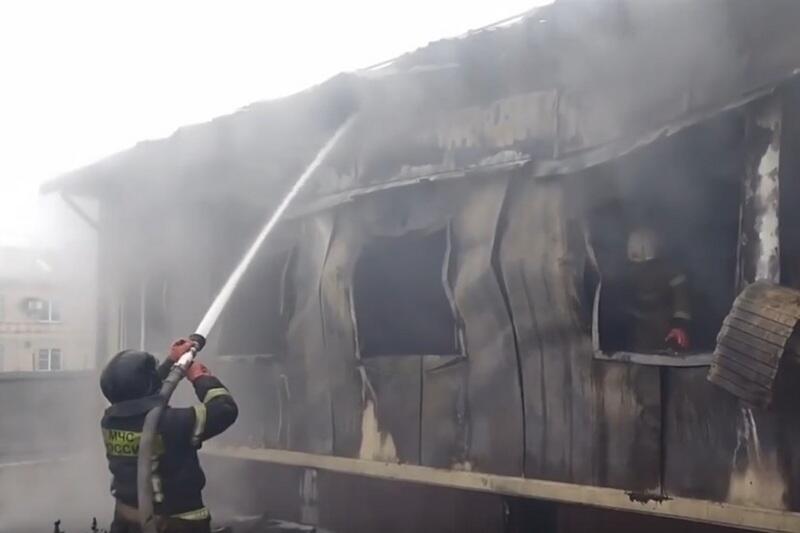 В фельдшерско-акушерском пункте села Каширино произошло возгорание