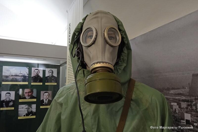 В музее истории города Кургана работает выставка, посвящённая ликвидации
катастрофы на ЧАЭС
