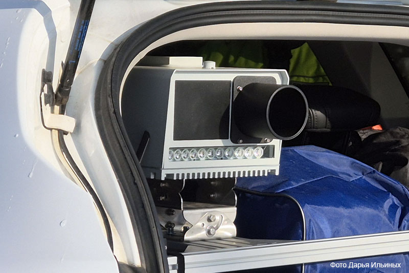 В Зауралье патрульные автомобили ГАИ фиксируют нарушения прямо во время движения