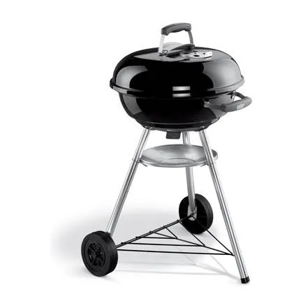 Угольный гриль Weber Compact Kettle 47 см, черный