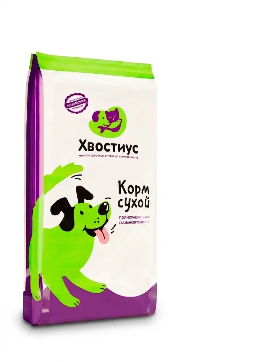 Изображение 1 для Корм сухой для собак сбалансированный "Курица с рисом" 3 кг