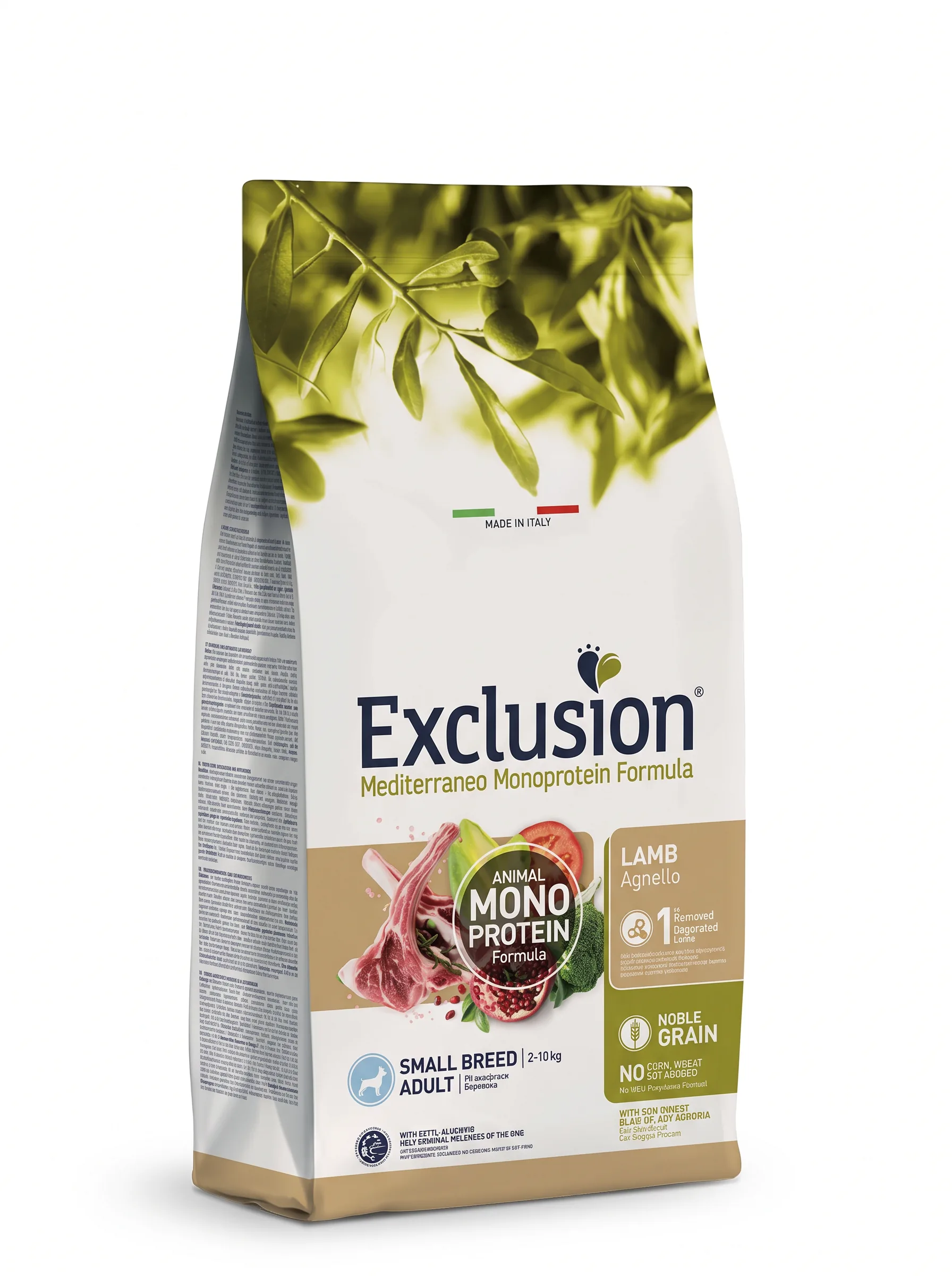 Exclusion Monoprotein Medium Adult Lamb 12 кг сухой корм для собак, ягнёнок и рис
