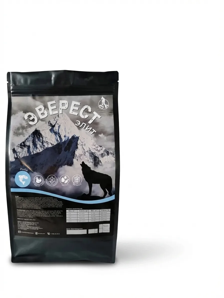 Изображение 1 для Гипоаллергенный Сухой корм для собак "Зов Эвереста" Белая рыба Беззерновой монобелок Класс Холистик (Holistic) Крупные гранулы для взрослых собак крупных пород