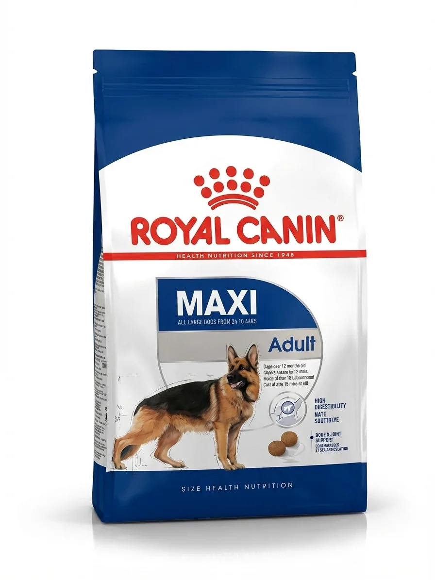 Изображение 1 для Сухой корм для собак Royal Canin Maxi Adult для крупных пород, 15 кг