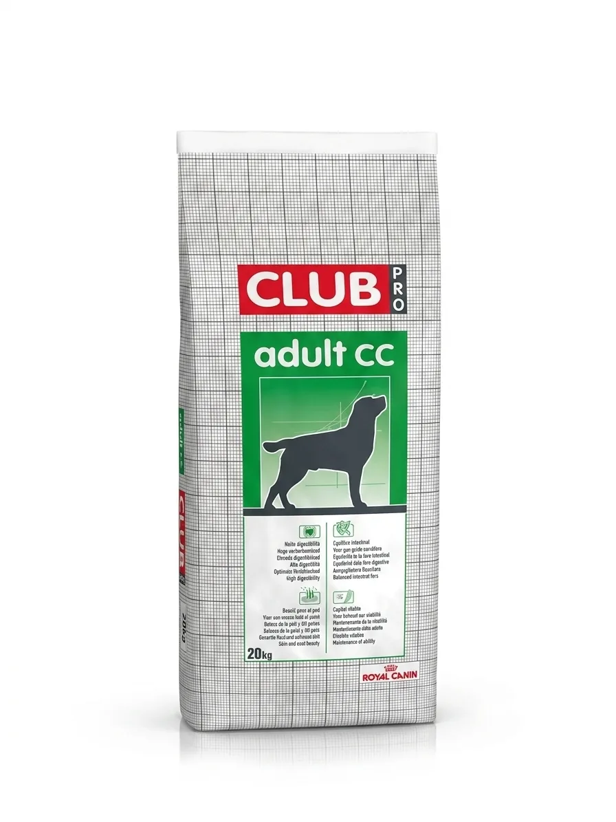 Изображение 1 для Сухой корм для собак Royal Canin Club Pro Adult CC с умеренной активностью, 20 кг