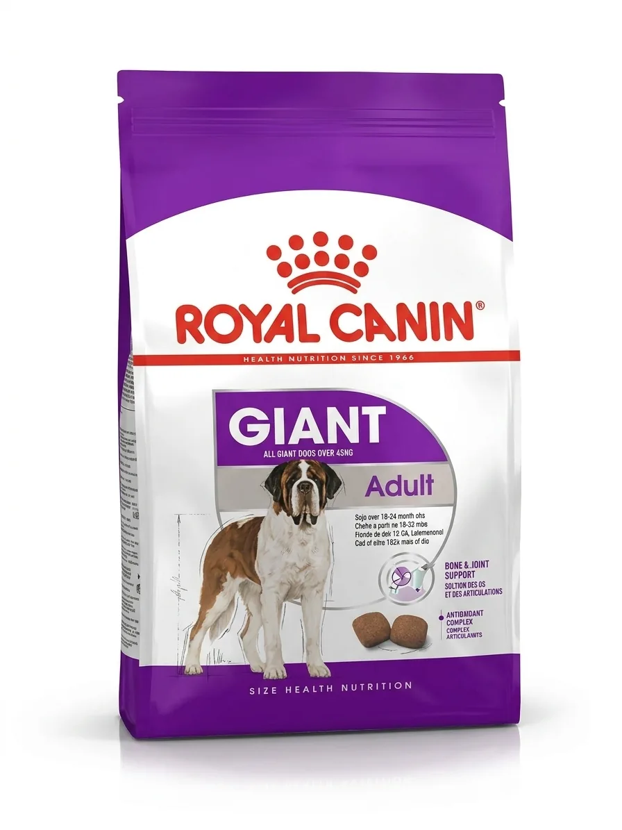 Изображение 1 для Сухой корм для собак Royal Canin Giant Adult для крупных пород, 15 кг