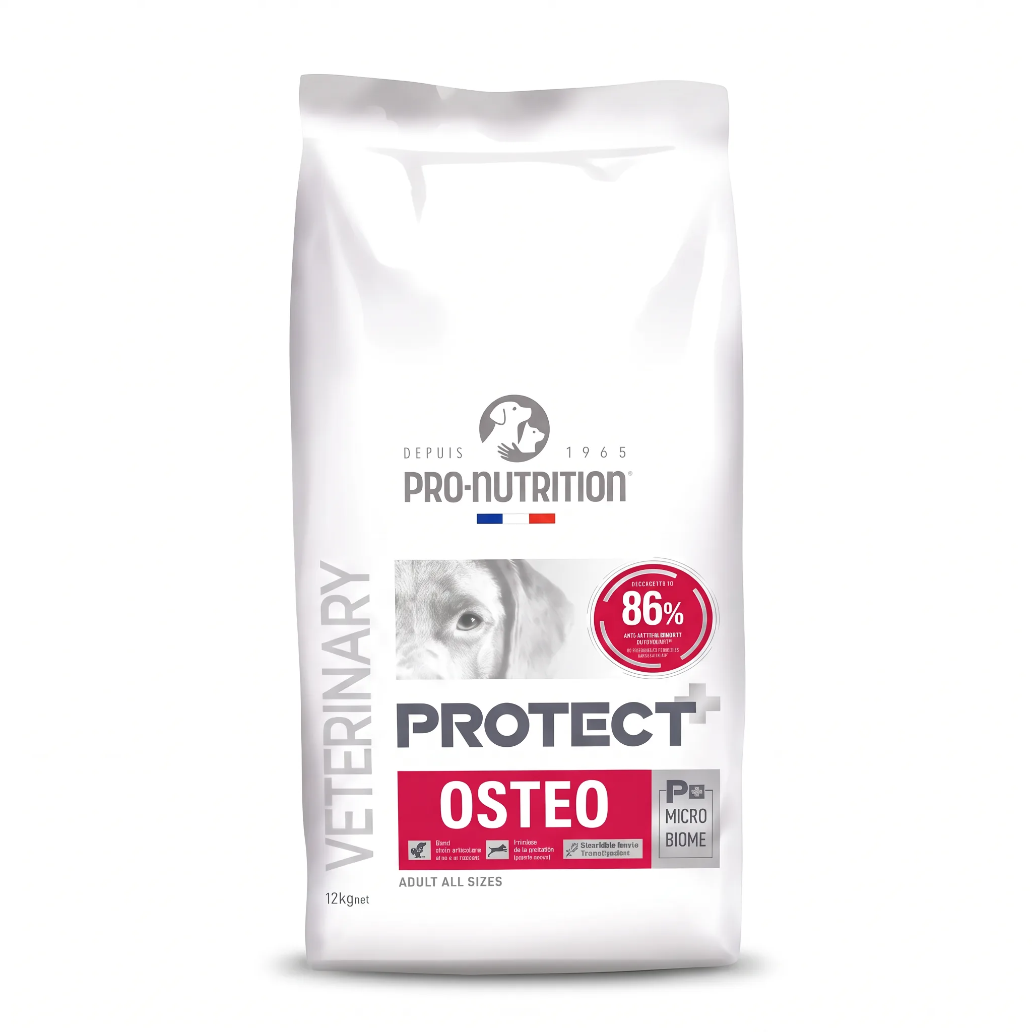 Изображение 1 для NEW Корм для собак Protect Osteo, ветеринарная диета для собак с заболеваниями опорно-двигательного аппарата, при остеоартрозе, 12кг