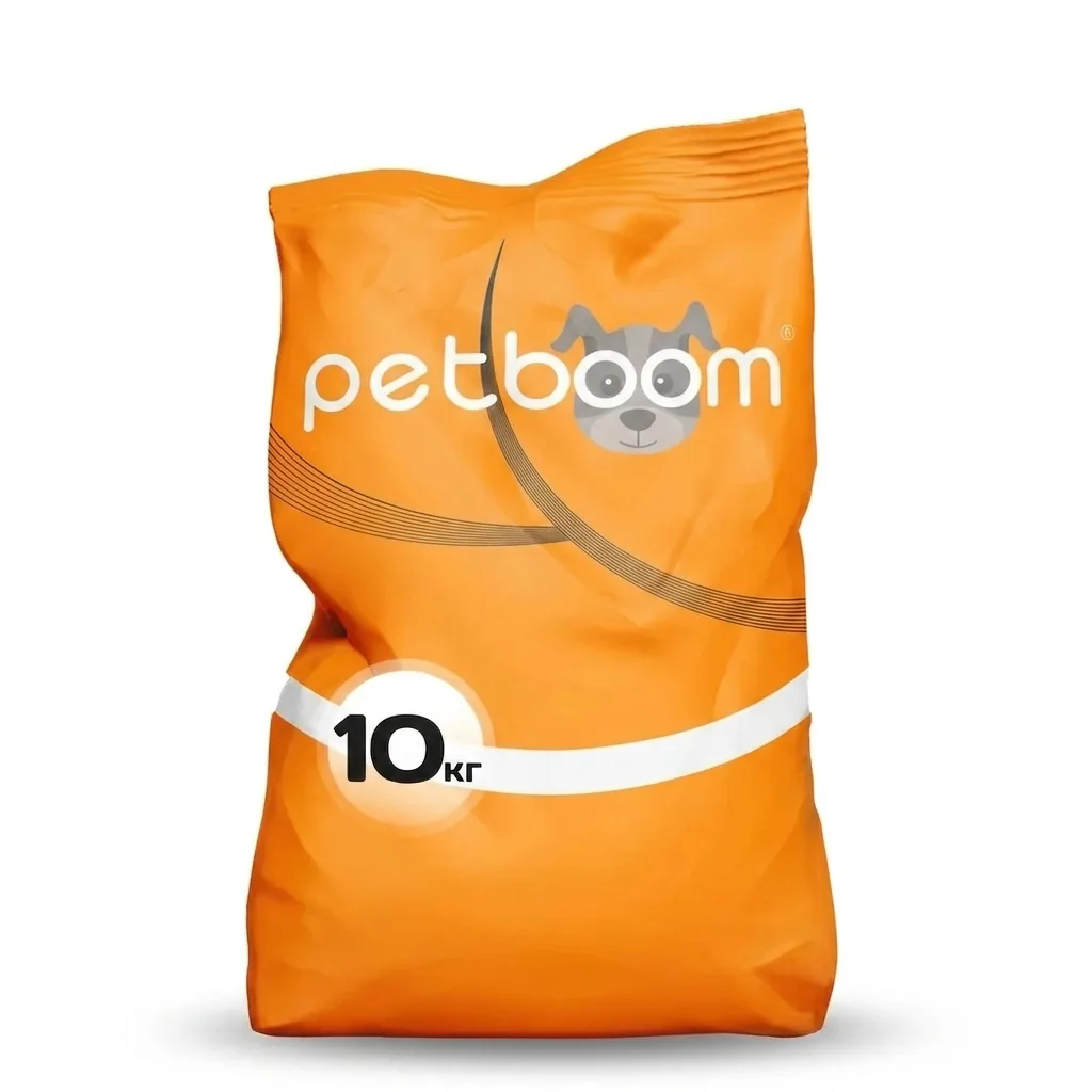 Изображение 1 для Корм сухой для собак PETBOOM 10 кг (Мясное Ассорти)