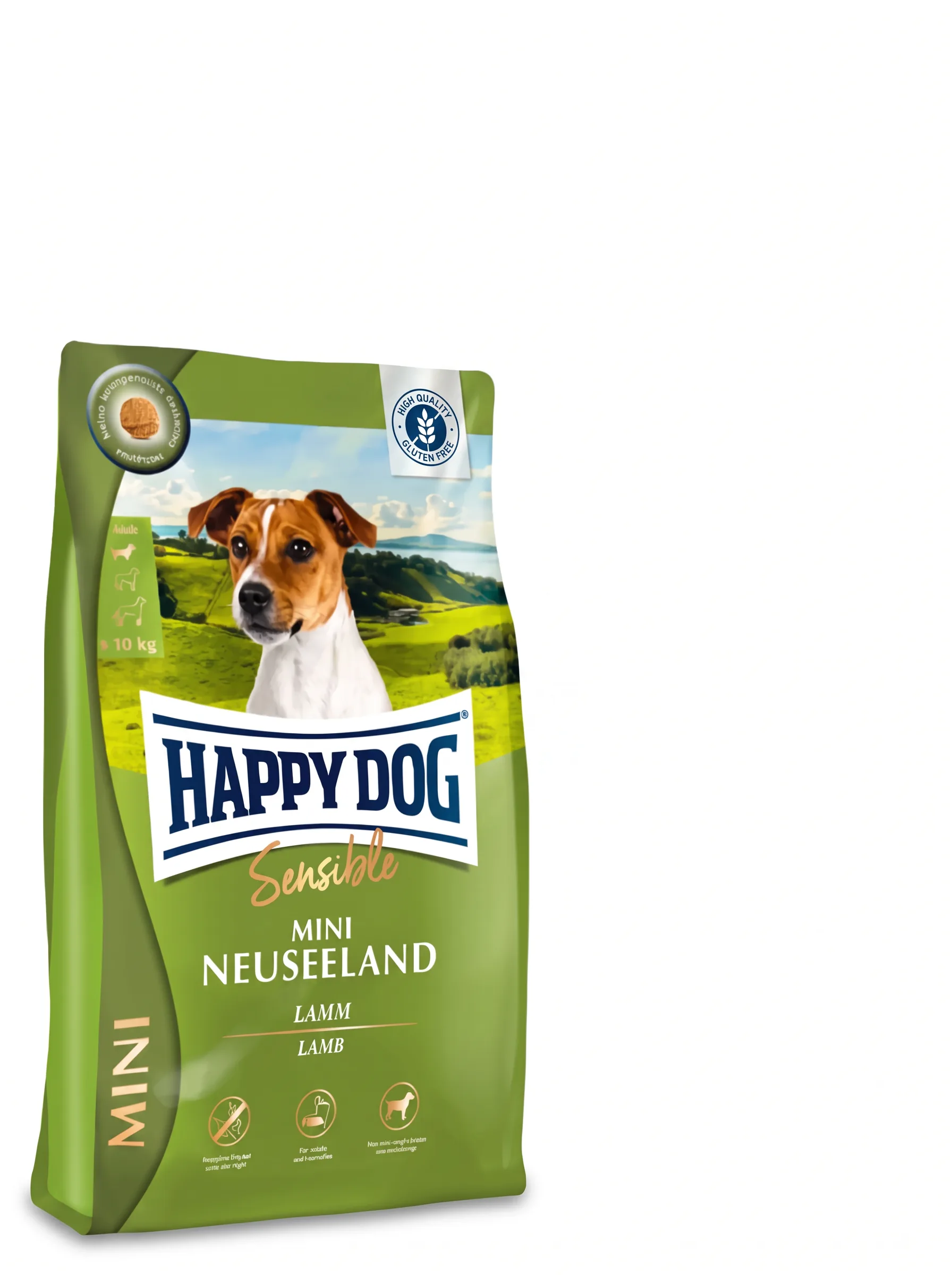 Изображение 1 для Корм для домашних животных Happy Dog Sensible Mini Neuseeland (Ягненок) для собак, 4 кг 61227_66194