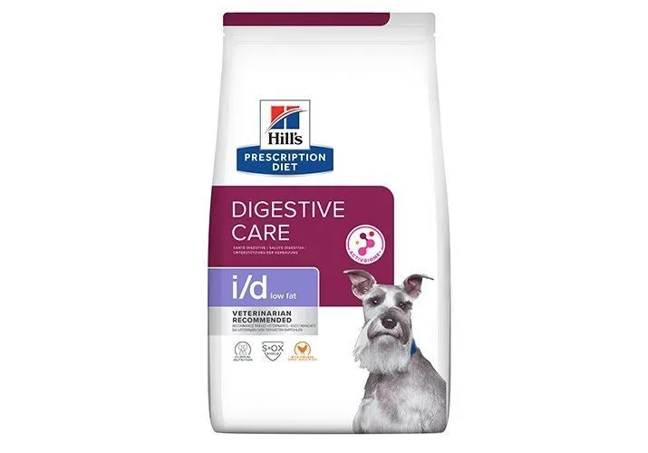 Изображение 1 для Hills Prescription Diet i/d Digestive Care Low Fat 605876 / Лечебный корм Хиллс для собак при расстройствах Пищеварения и ЖКТ Низкокалорийный 1,5 кг