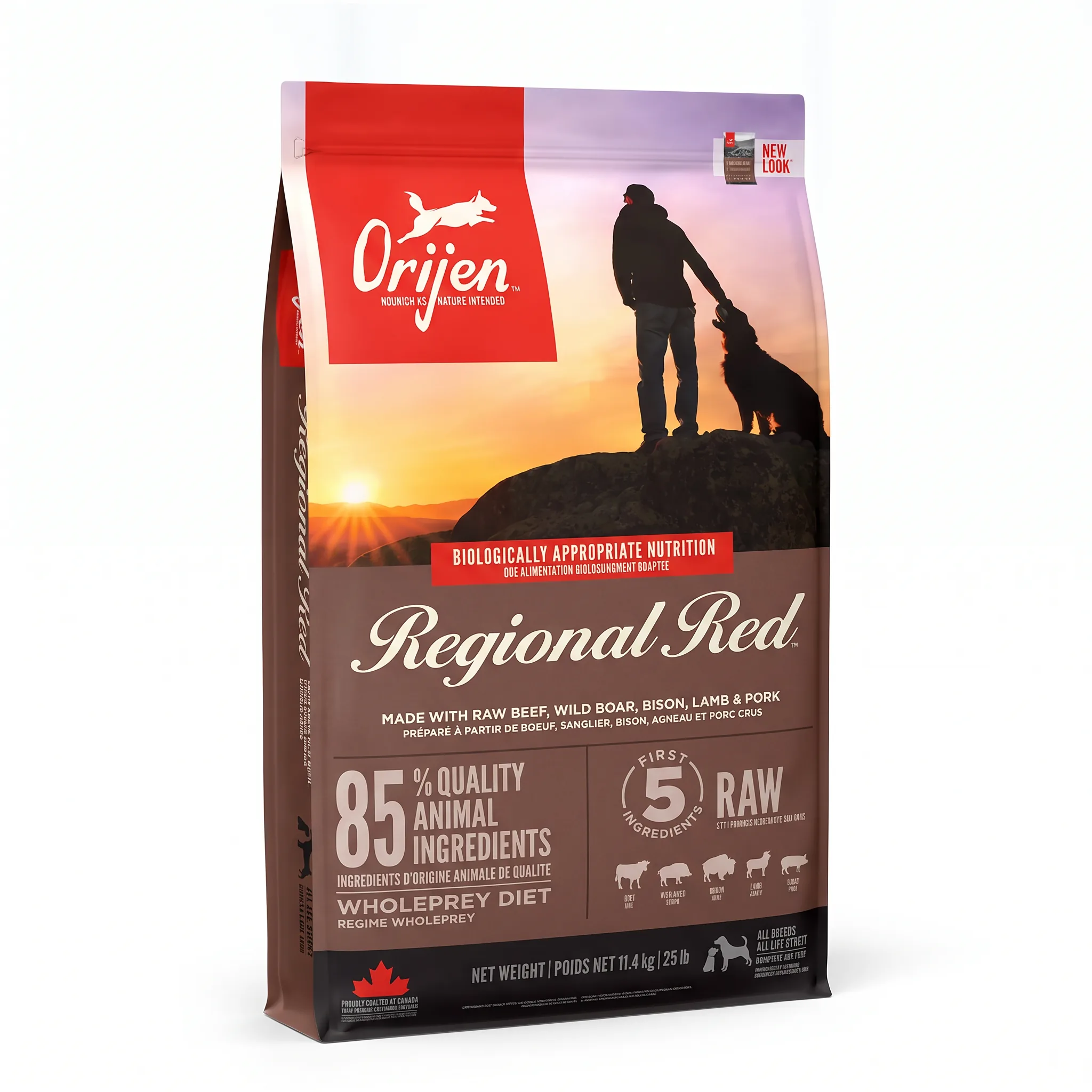 Изображение 1 для Корм для домашних животных ORIJEN REGIONAL RED DOG для собак 11,4 кг 2224/84124