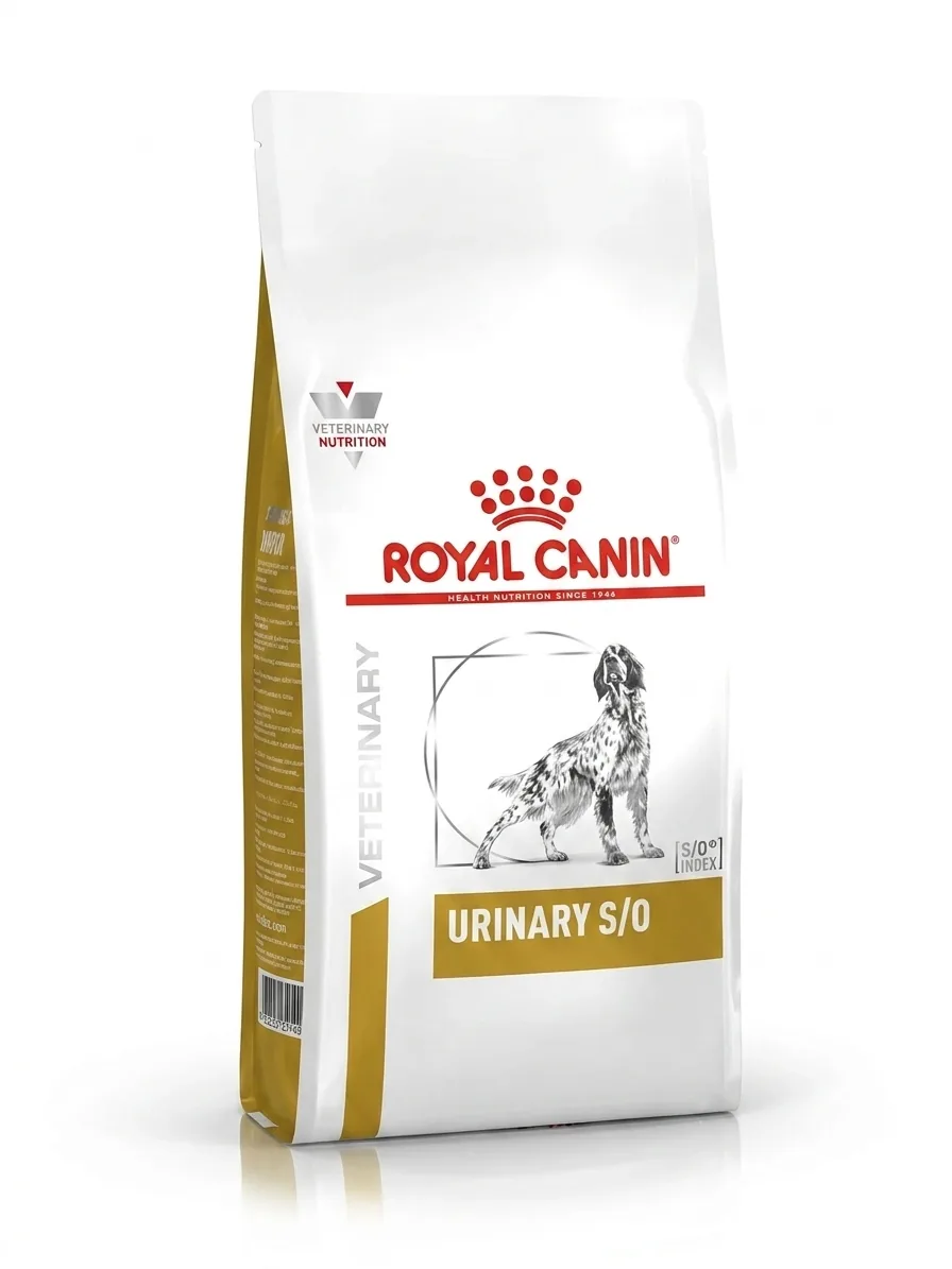 Сухой корм Royal Canin Urinary S/O для собак при лечении МКБ, Птица, 2 кг х 2 шт.
