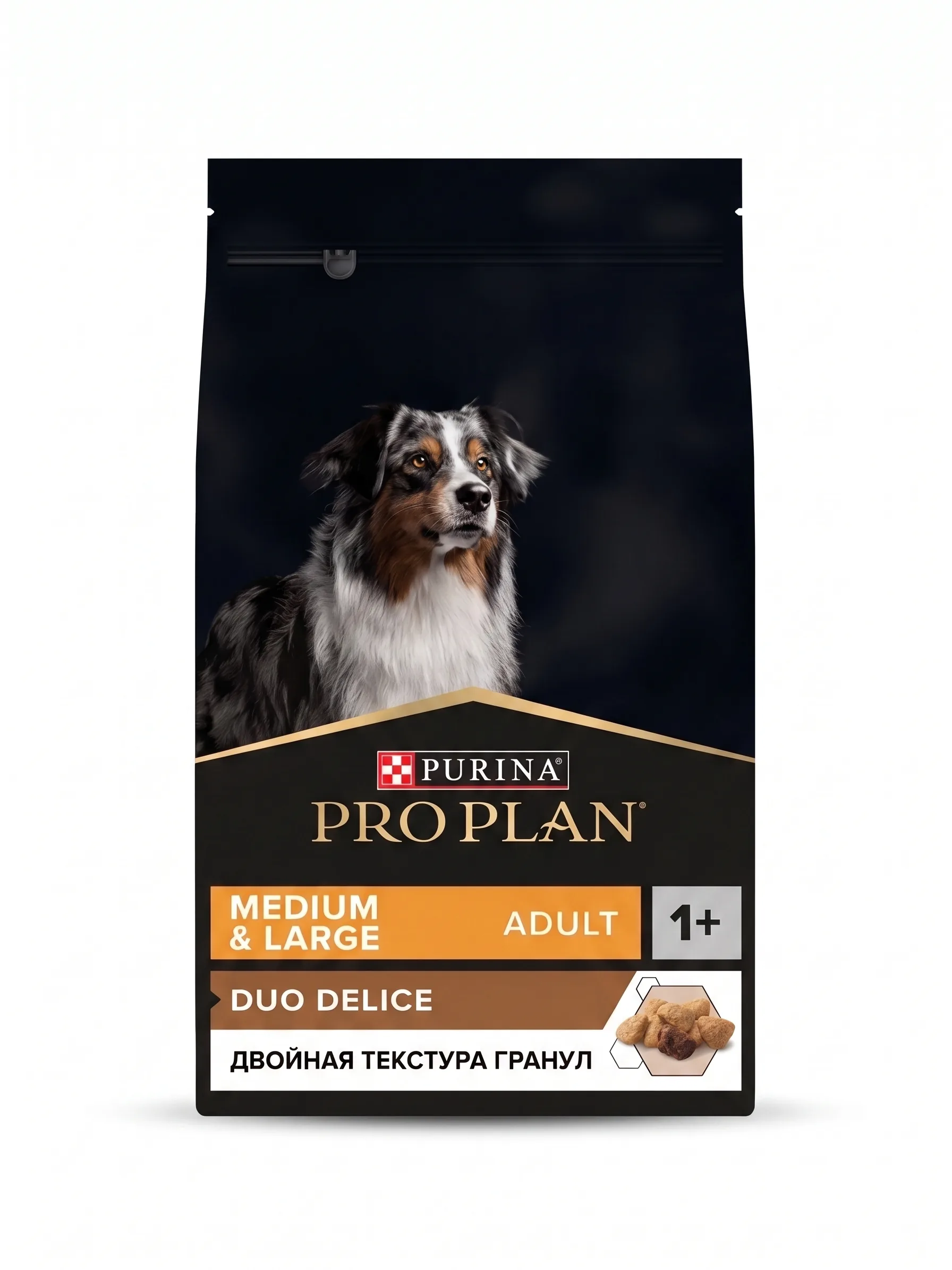 Изображение 1 для Сухой корм для собак PRO PLAN Duo Delice для средних и крупных пород, с говядиной, 2,5 кг