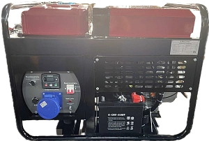 Дизельный генератор Амперос LDG15000E 10 кВт с электростартером