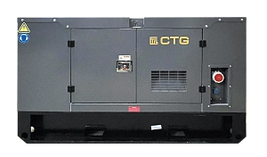Дизельный генератор CTG 28YU 20 кВт с электростартером в кожухе