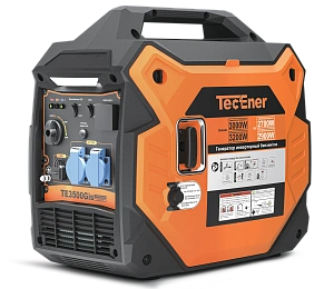 Инверторный двухтопливный генератор газ/бензин TecEner TE3500Gis 3 кВт с электростартером