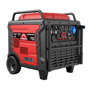 Инверторный бензиновый генератор SUNREKA G13000EAiFS 12 кВт с электростартером