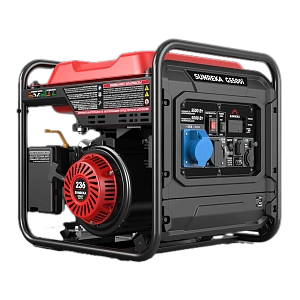 Инверторный бензиновый генератор SUNREKA G5500i 5 кВт с ручным стартом