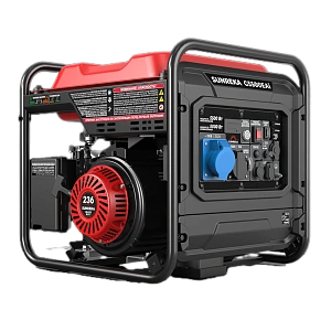Инверторный бензиновый генератор SUNREKA G5500EAi 5 кВт с электростартером