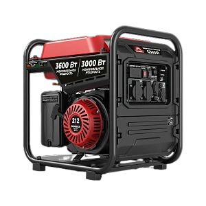 Инверторный двухтопливный генератор газ/бензин SUNREKA G3600i 3 кВт с ручным стартом