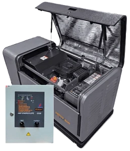 Бензиновый генератор Mitsui Power ECO ZM 19000 SEA 17 кВт с электростартером с АВР 63А
