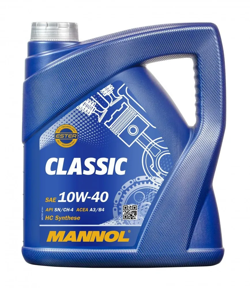 Моторное масло Mannol Classic 10W-40 полусинтетика 4 л — 55 символов. Альтернативы: Масло моторное 10W-40 Mannol Classic полусинтетическое 4 л — 57 символов; Моторное масло 10W-40 полусинтетика Mannol