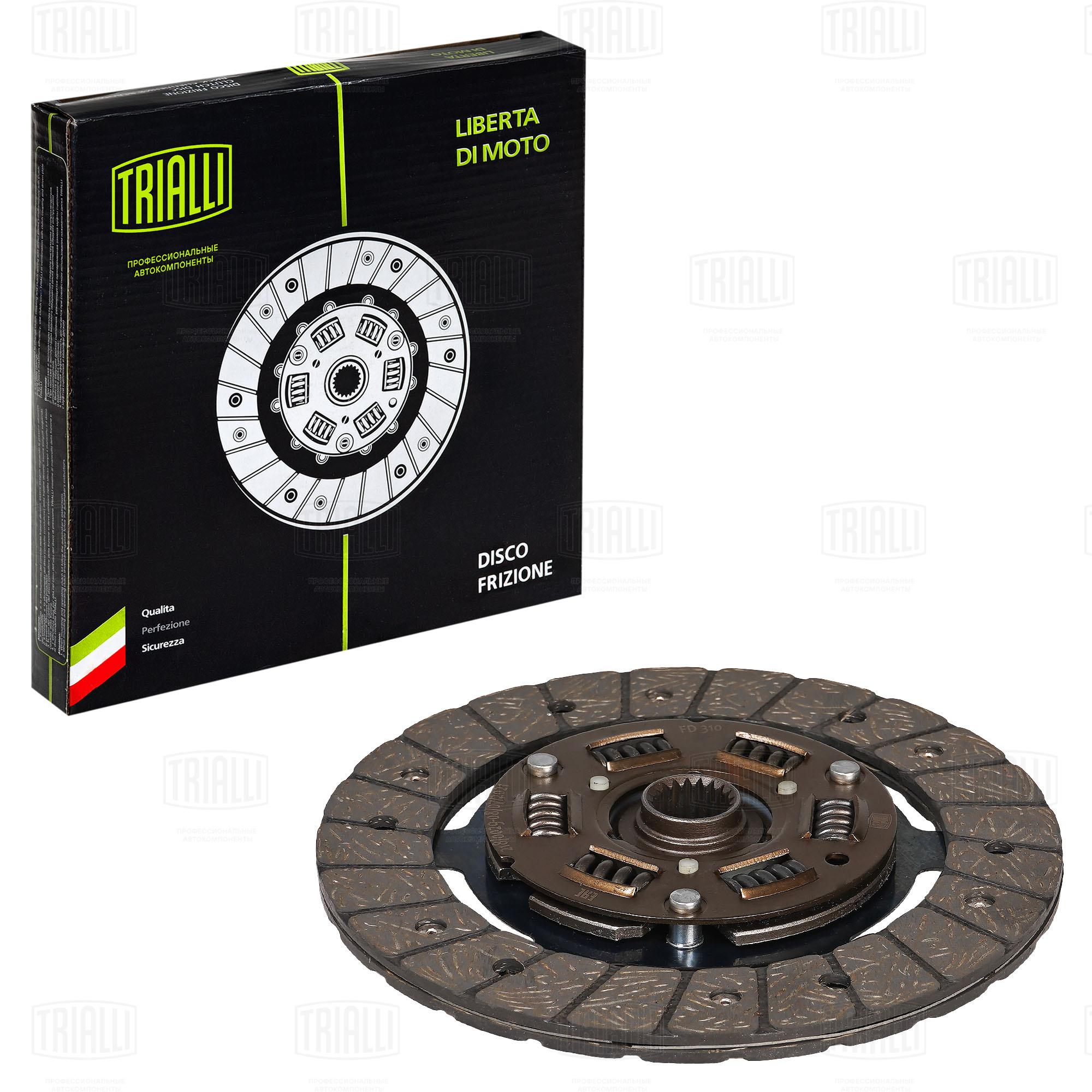 Диск сцепления Ваз 2110 TRIALLI (10шт)