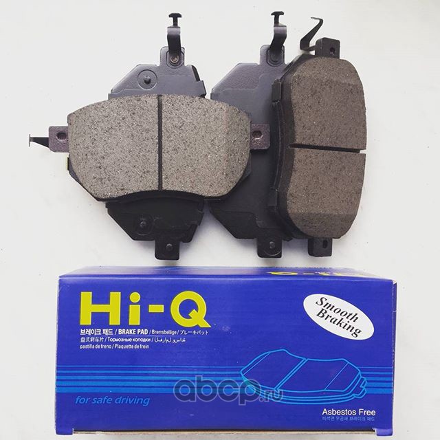 Колодки перед Toyota Corolla Е150 (07-13) Hi-Q