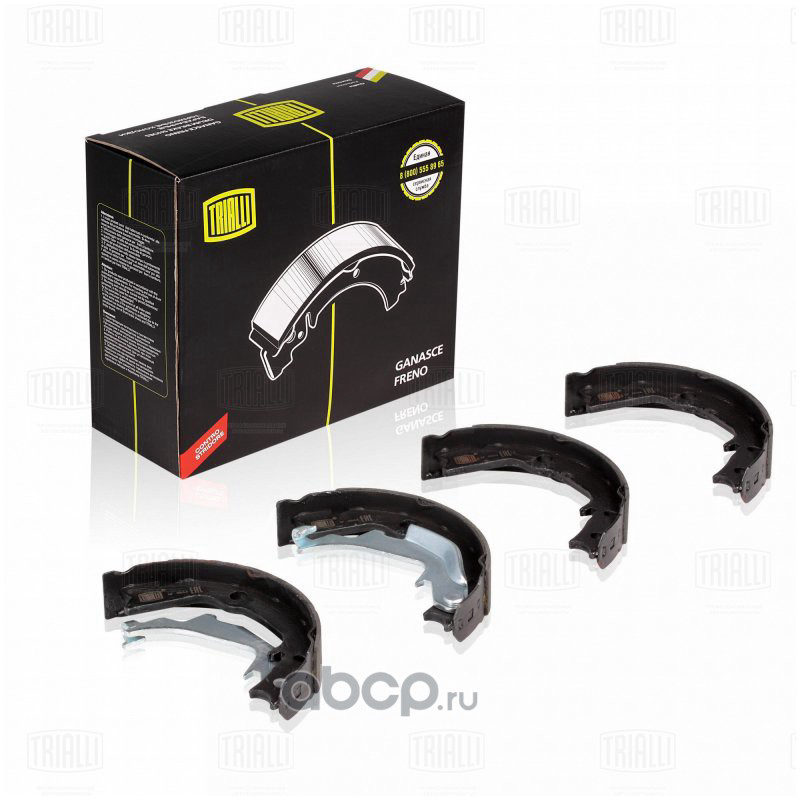 Колодки тормозные барабанные Hyundai Getz (02-) 168x32 TRIALLI