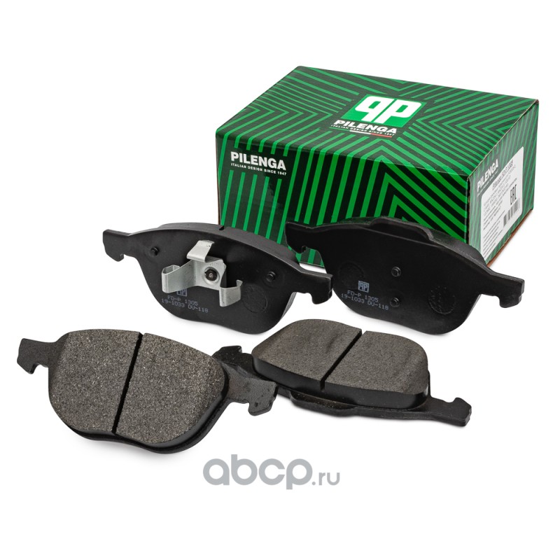 Колодки перед Ford Focus II 04- III 10- Pilenga