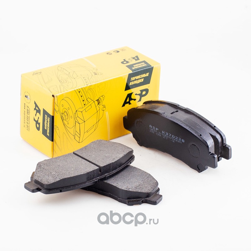 Колодки передние Qashqai J10E (07-) X-Trail T31 (07-) ASP