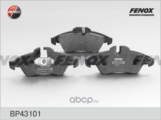 Колодки пер MB Sprinter 2t/3t/4t 95-06, MB V-Class 97-03, Vito 96-03; VW LT II 28-35/ Fenox