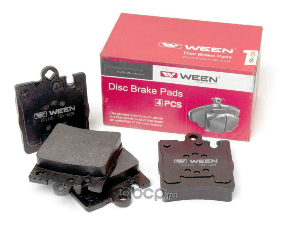 Колодки задние MB C-Class (W203)/C-Class (CL203)/ CLK-Class WEEN