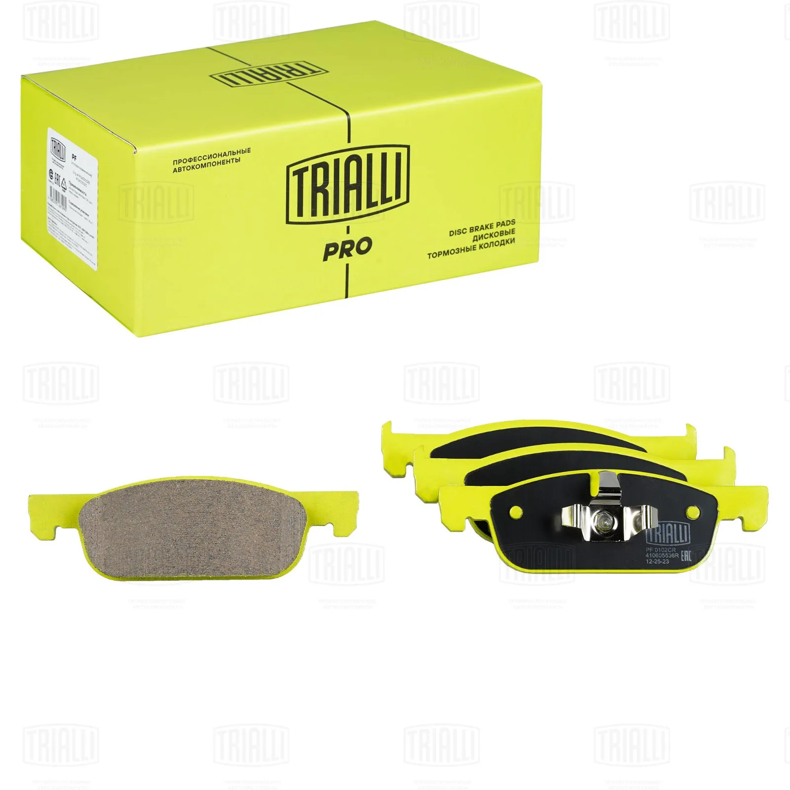 Колодка перед Лада XRAY TRIALLI PRO (керам.) (10к-кт)