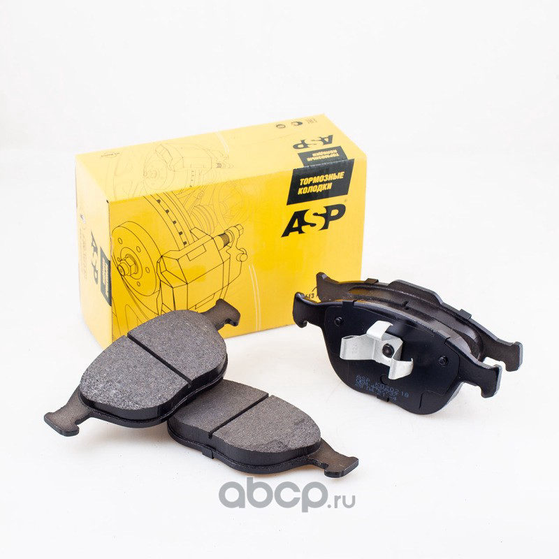 Колодки передние Ford Transit/Tourneo Connect (02-) ASP
