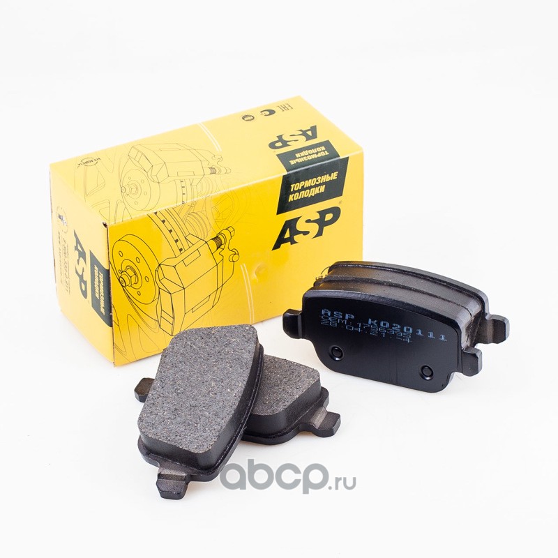 Колодки передние Ford Mondeo IV/Galaxy II/S-Max/Volvo S80 II ASP