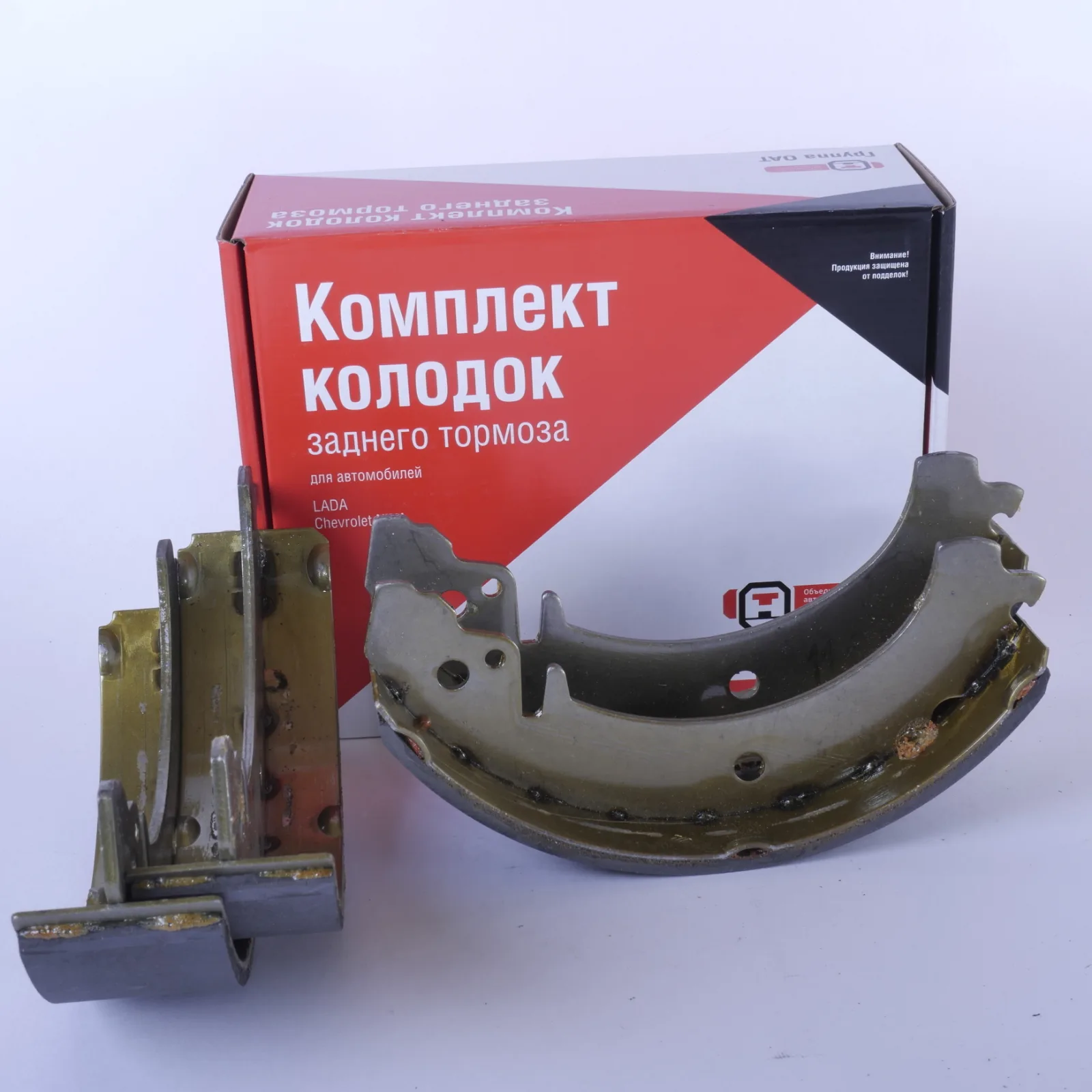Колодка задн Ваз 2101-07-21-23 "ОАО АВТОВАЗ" красные